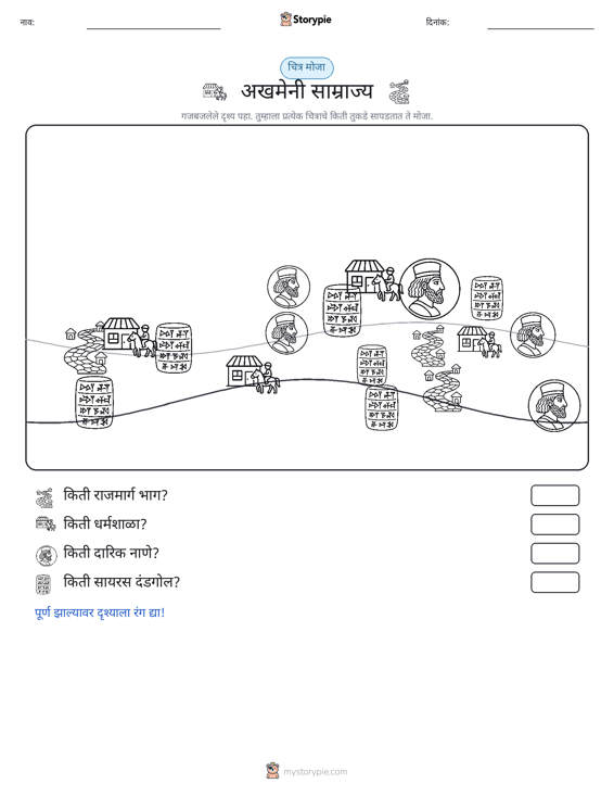 गणना दृश्य