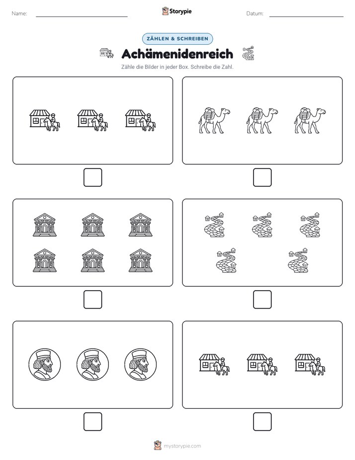 Zählen & Schreiben