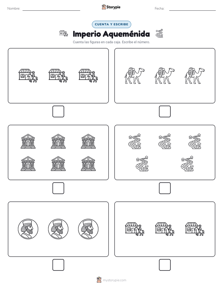 Cuenta y Escribe