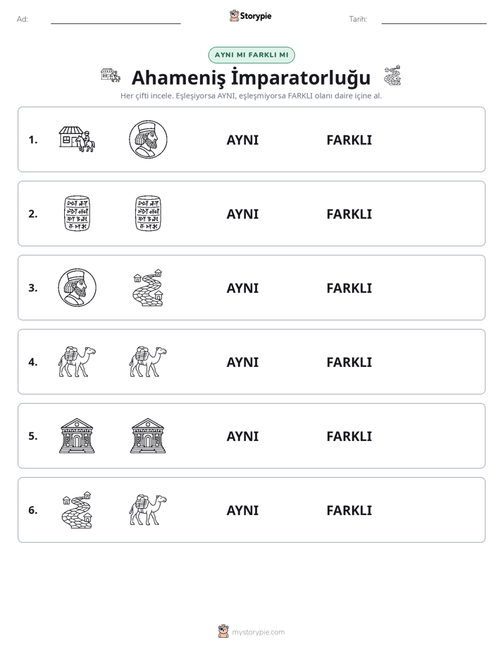 Aynı mı Farklı mı