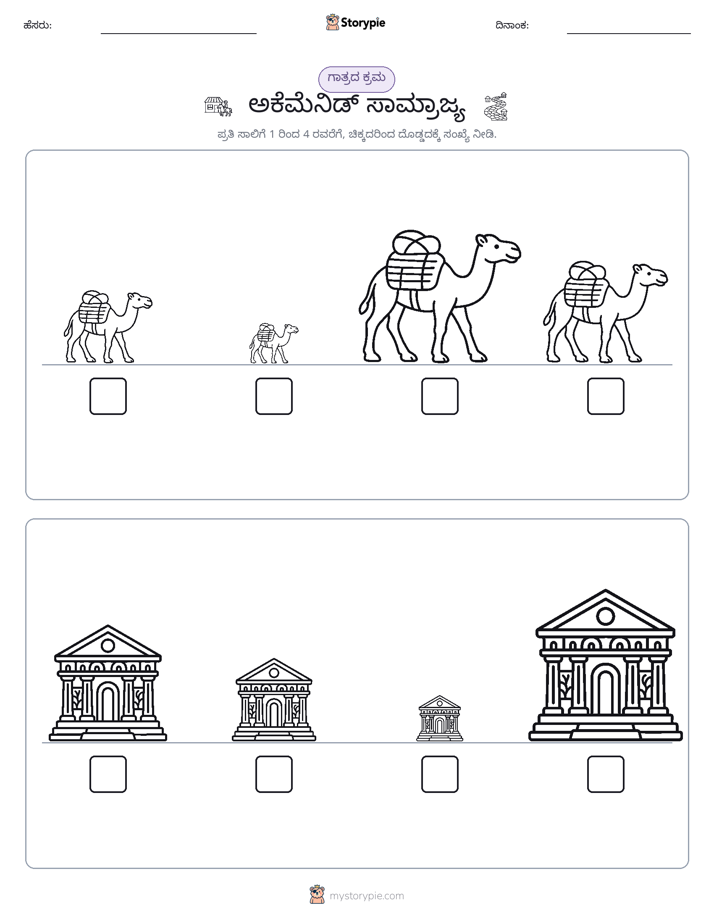 ಗಾತ್ರ ಕ್ರಮ