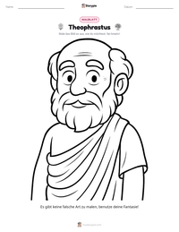 Theophrastus druckbare Arbeitsblatt Vorschau