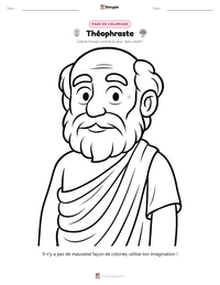 Aperçu de la feuille de travail imprimable Théophraste