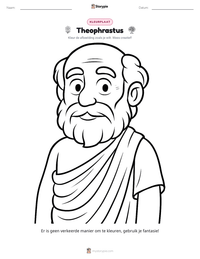 Theophrastus afdrukbare werkblad voorbeeld