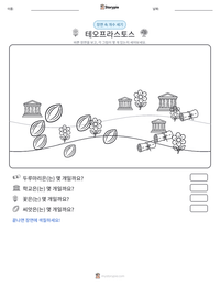 테오프라스토스 인쇄 가능한 워크시트 미리보기