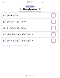 Theophrastus printable worksheet preview