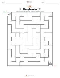 Theophrastus printable worksheet preview