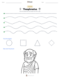 Theophrastus printable worksheet preview