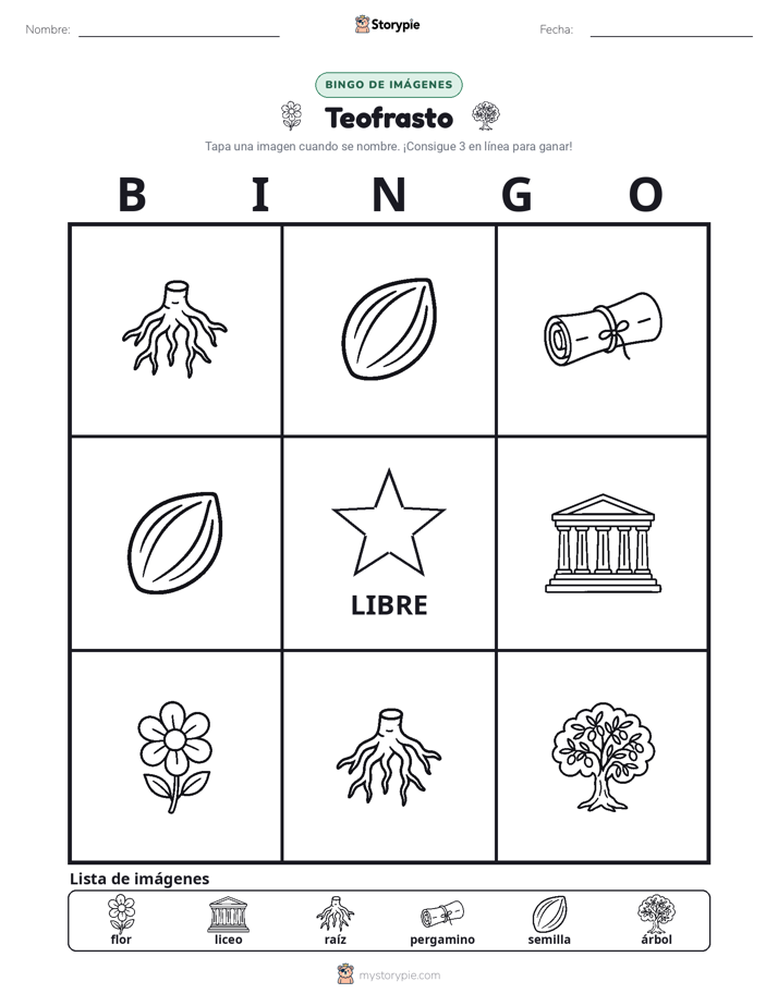 Bingo de Imágenes