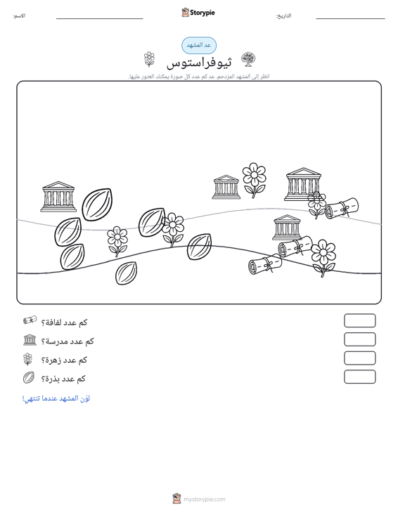 مشهد العد