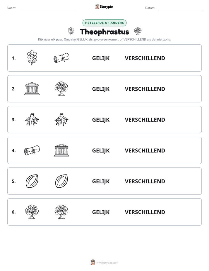Zelfde of Verschillend