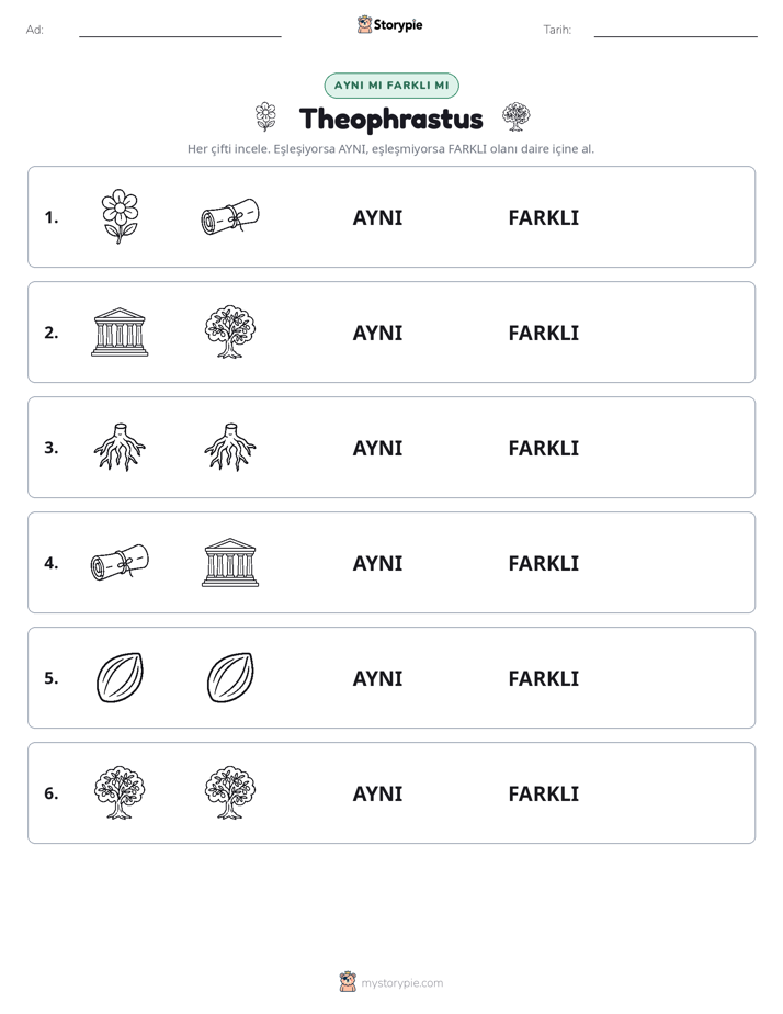 Aynı mı Farklı mı