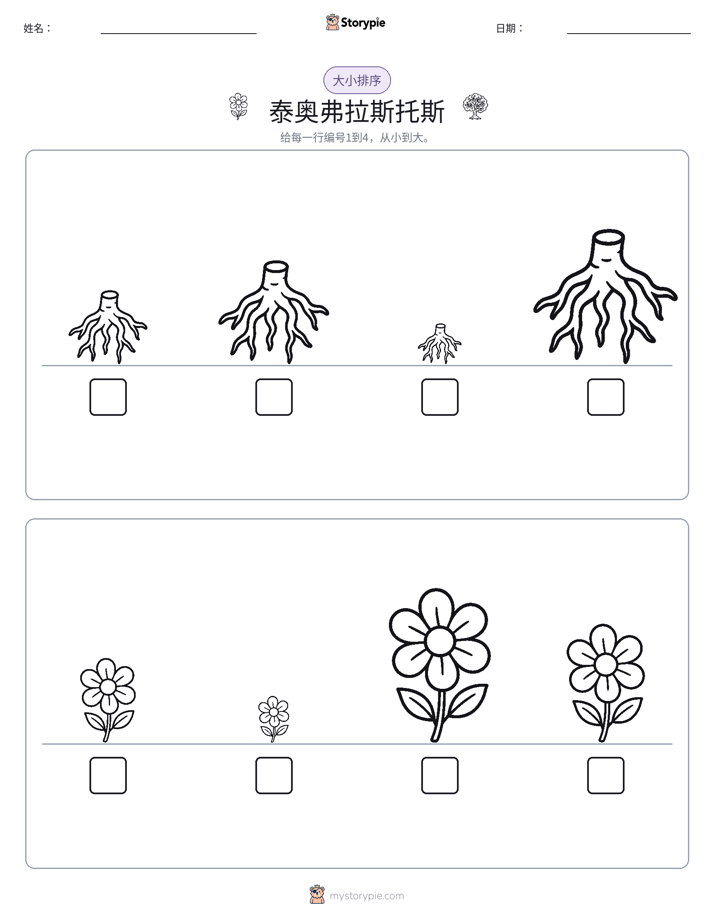 大小排序