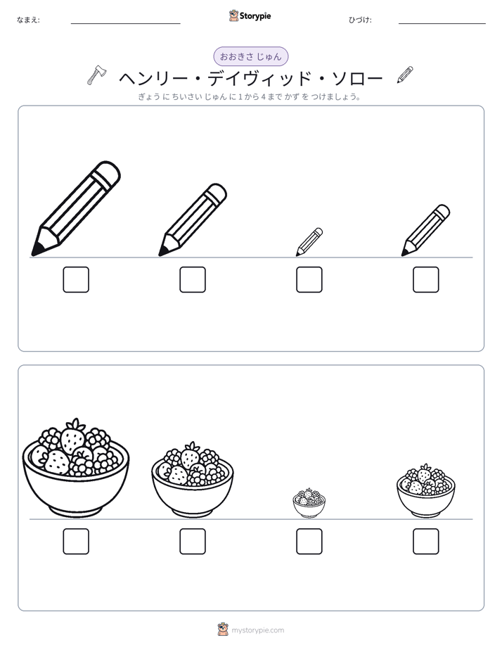 サイズ順