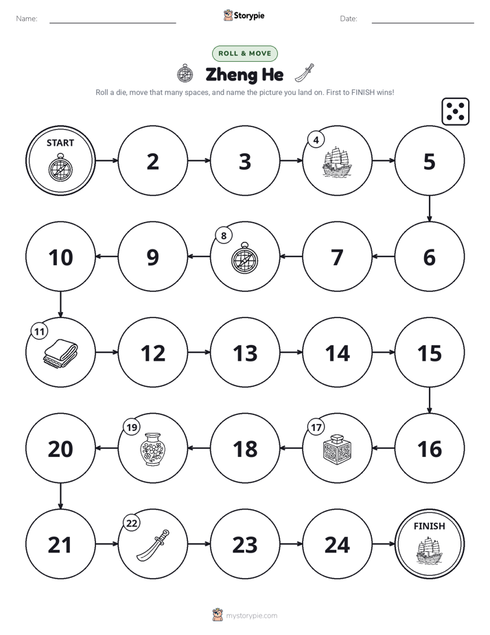 Roll & Move Game
