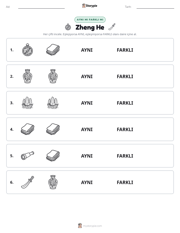 Aynı mı Farklı mı