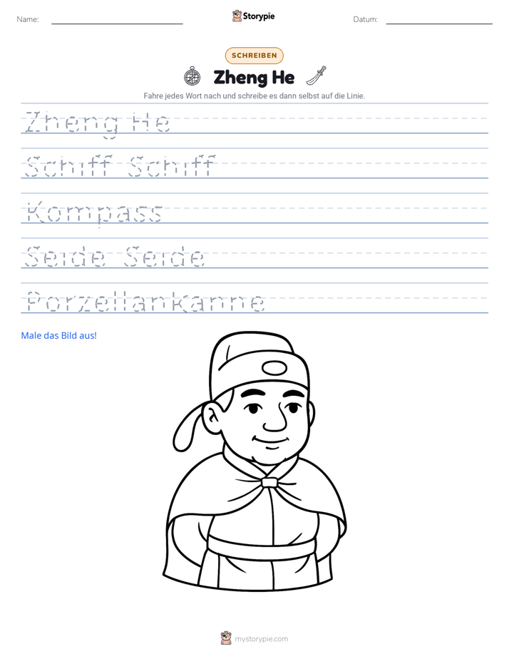 Schreibübung