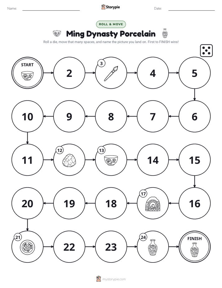 Roll & Move Game