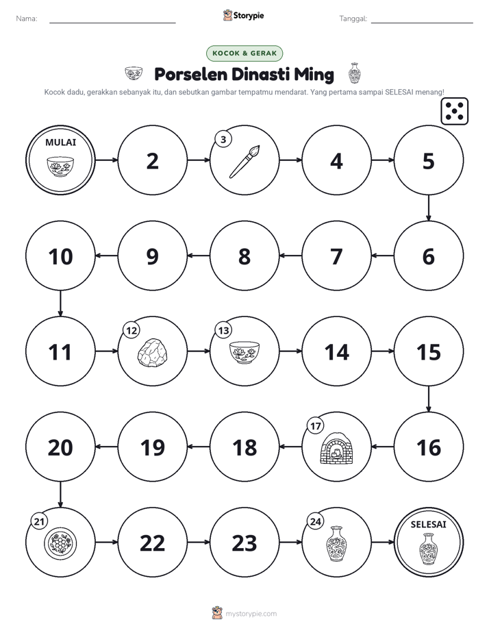 Permainan Gulung & Pindah