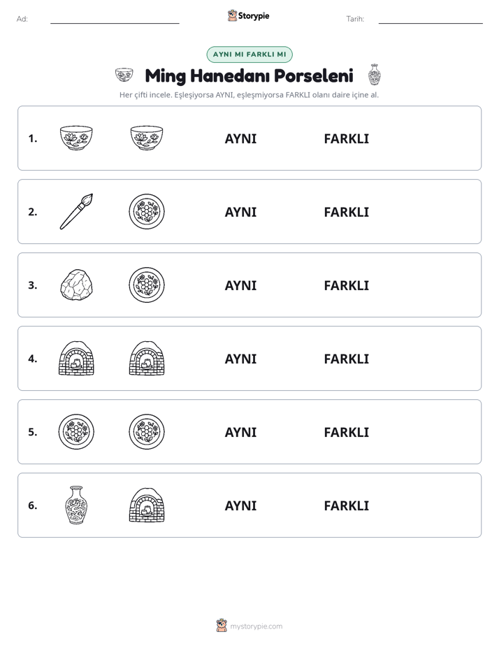 Aynı mı Farklı mı