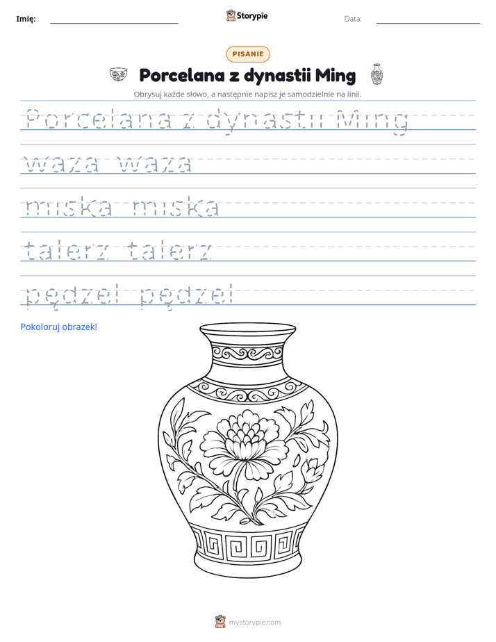 Ćwiczenie Pisania