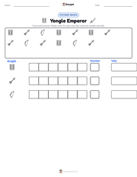 Yongle Emperor printable worksheet preview
