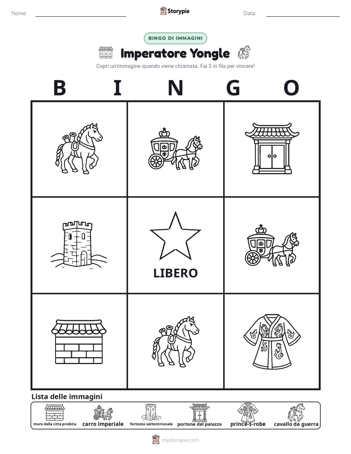 Bingo delle Immagini