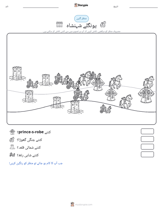 گنتی کا منظر