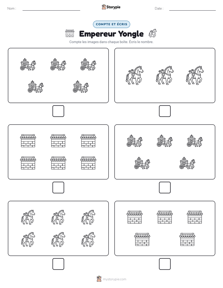 Compter & Écrire