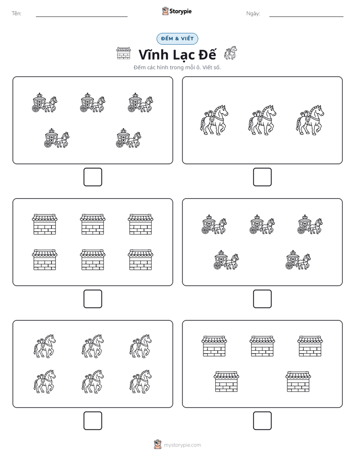 Đếm & Viết