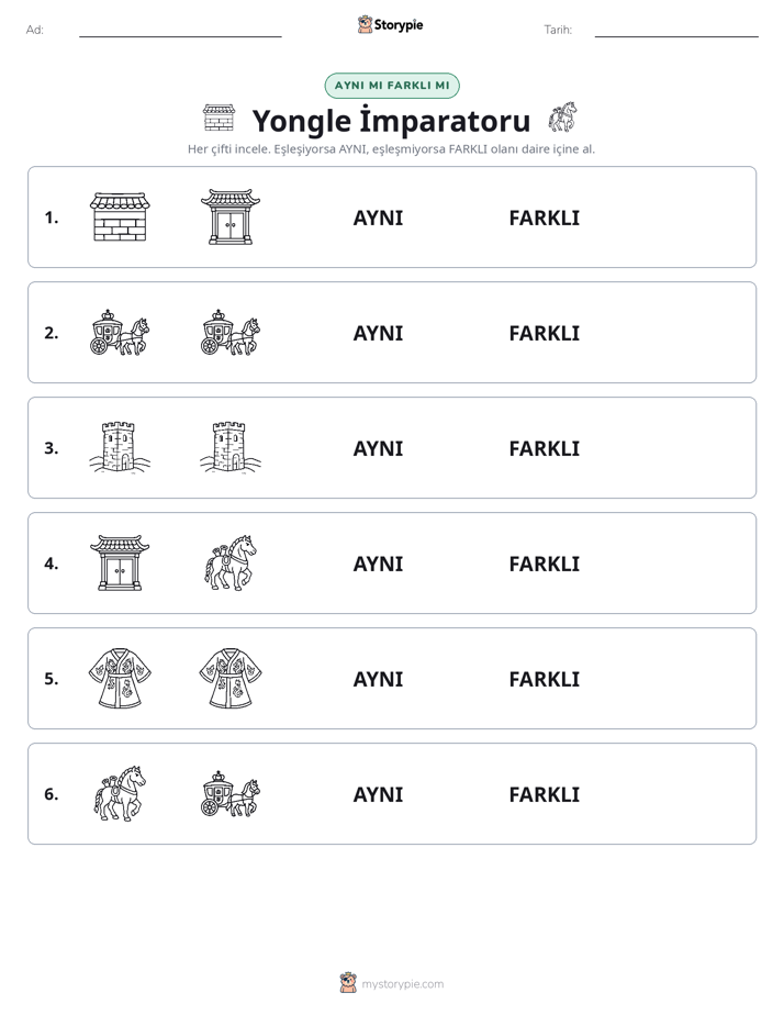 Aynı mı Farklı mı