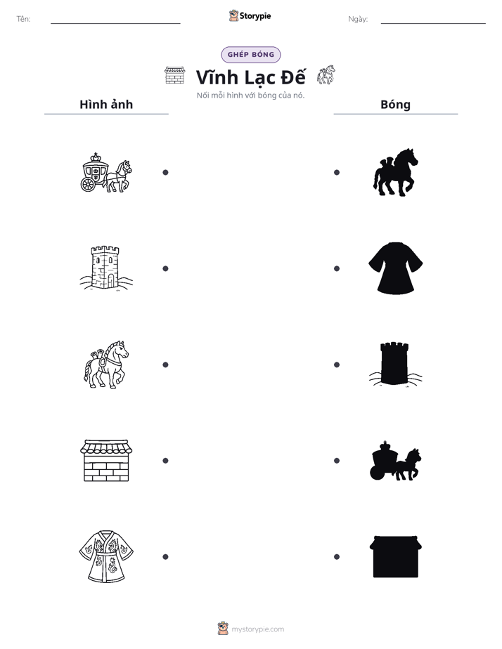 Ghép Hình Bóng