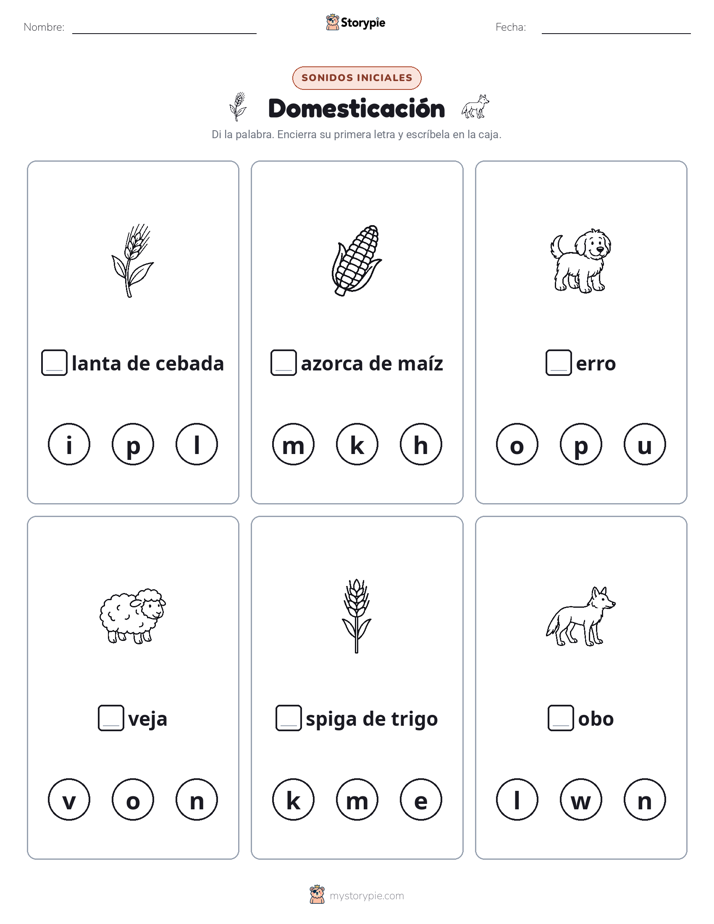 Sonidos Iniciales