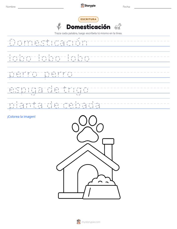 Práctica de Escritura
