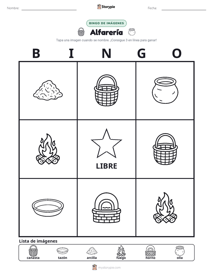 Bingo de Imágenes