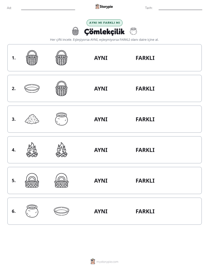 Aynı mı Farklı mı