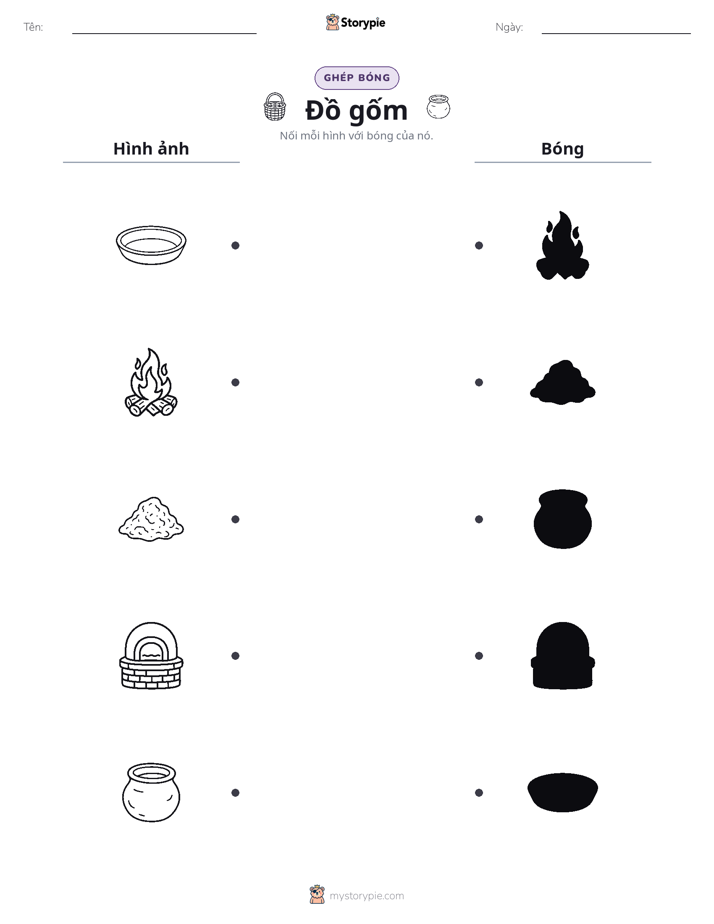 Ghép Hình Bóng