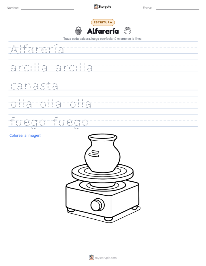 Práctica de Escritura