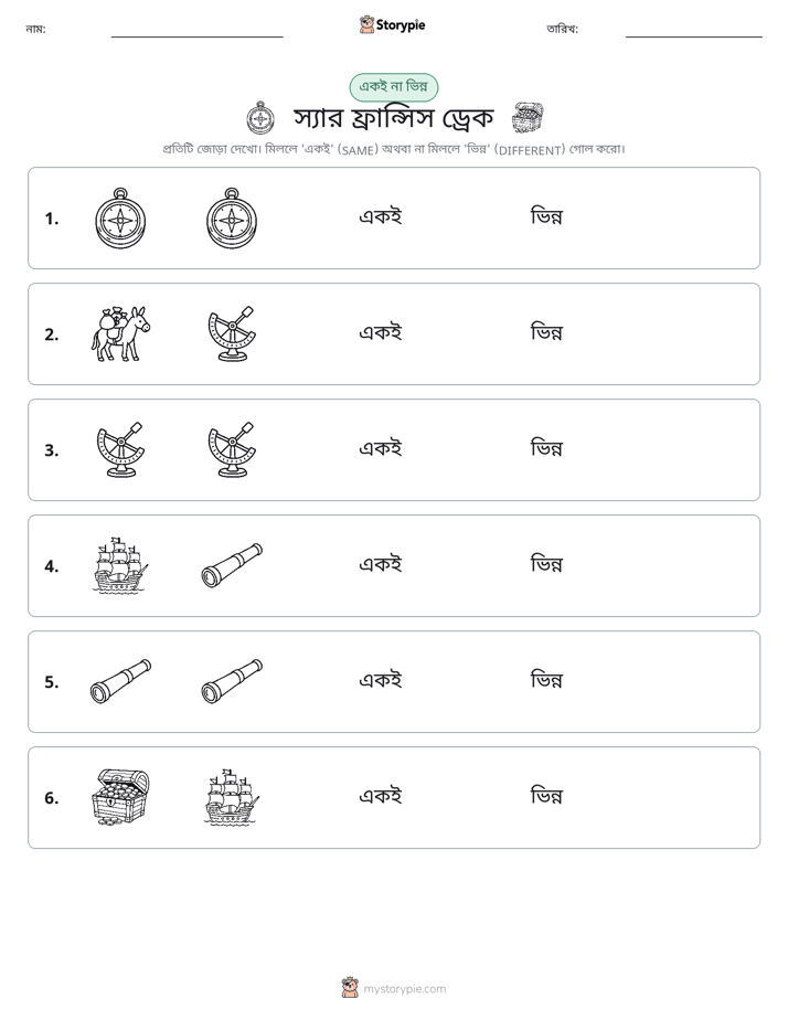 একই বা ভিন্ন