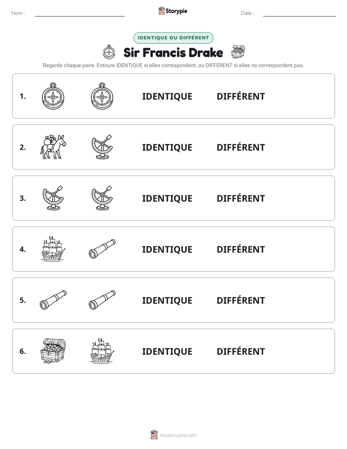 Identique ou Différent