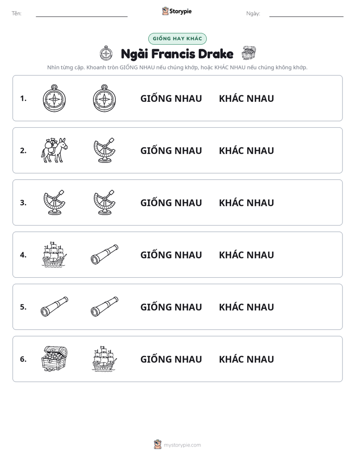 Giống Hay Khác