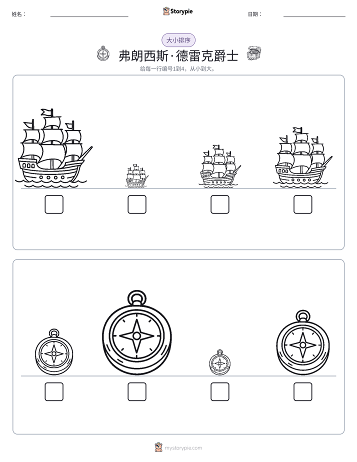 大小排序
