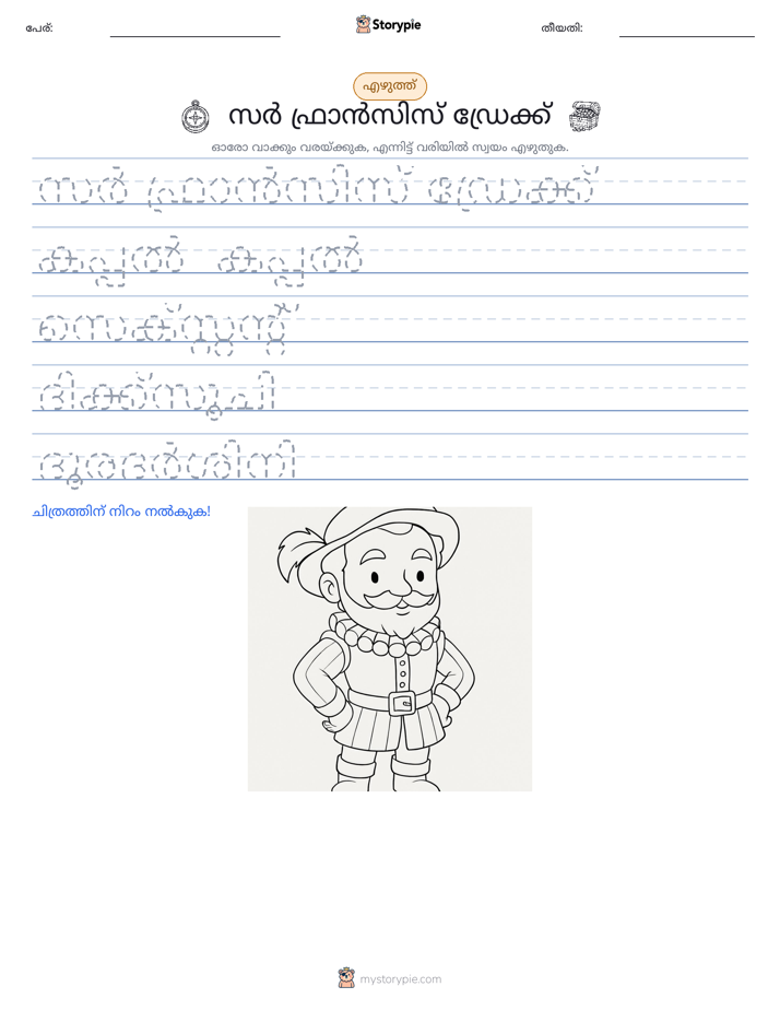 എഴുത്ത് പരിശീലനം