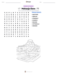 Anteprima della scheda stampabile di Mohenjo-Daro