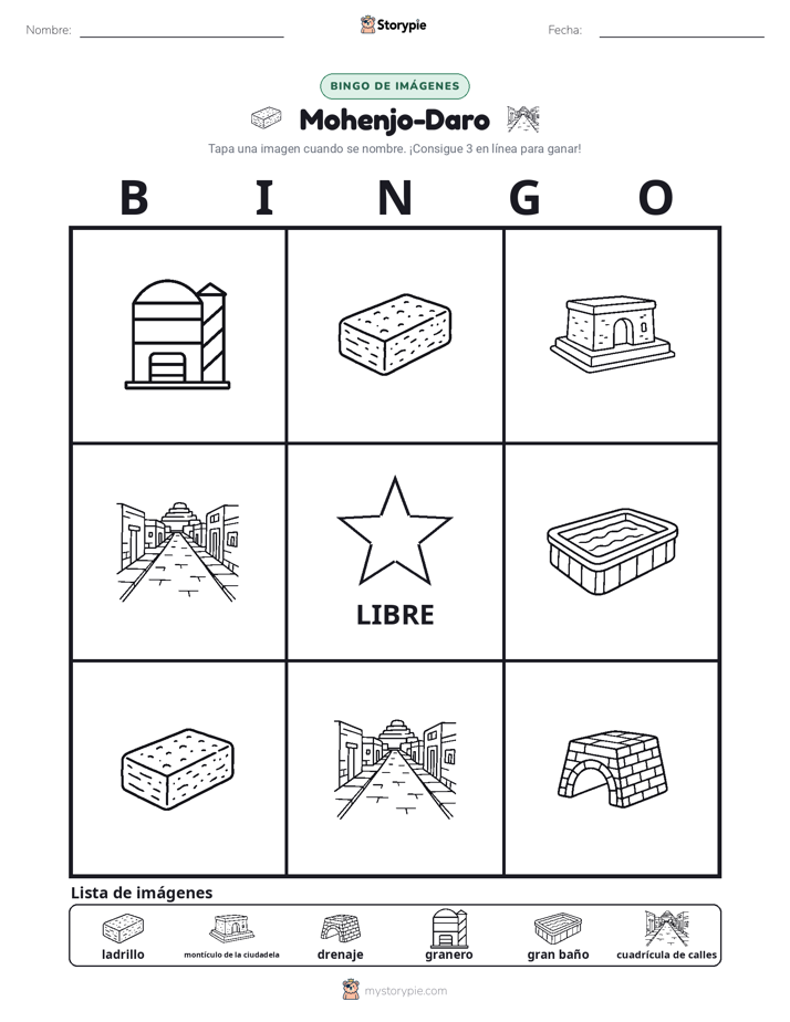 Bingo de Imágenes
