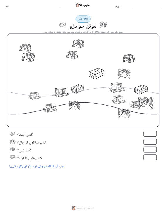 گنتی کا منظر