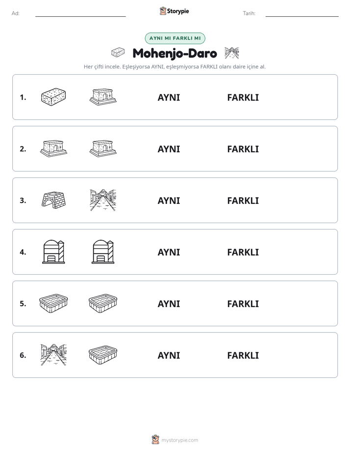 Aynı mı Farklı mı