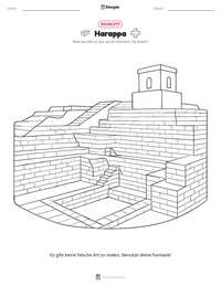 Harappa druckbare Arbeitsblatt Vorschau