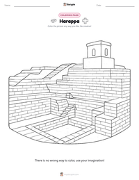 Harappa printable worksheet preview