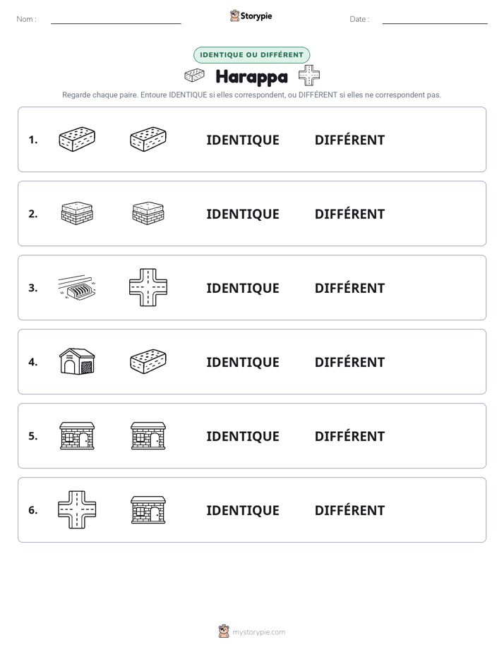 Identique ou Différent
